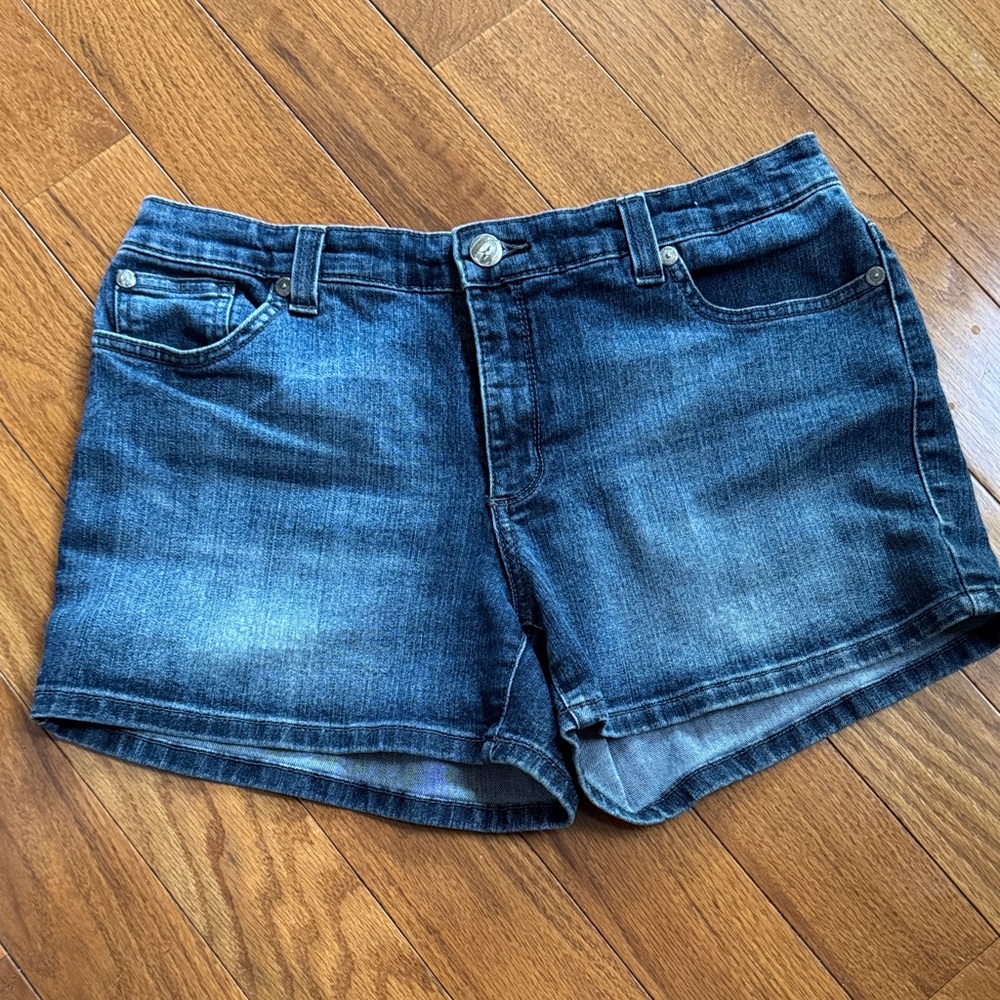 Nine West Indigo Jean Shorts